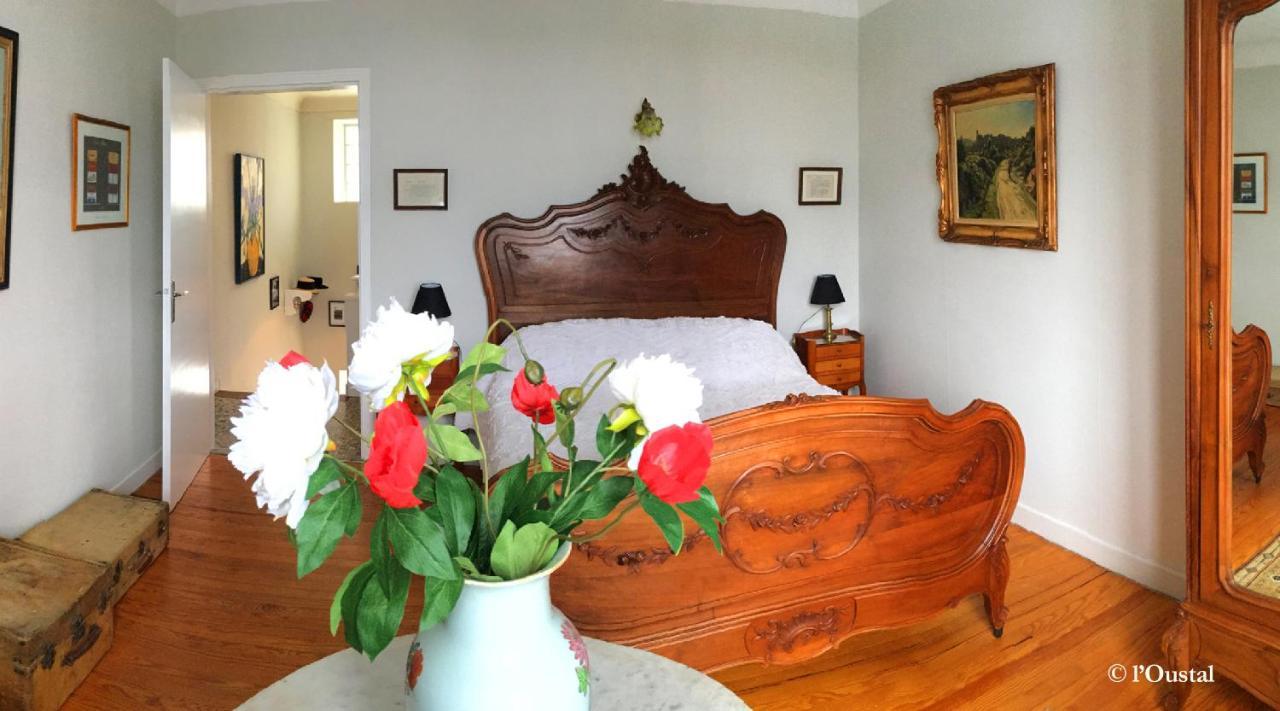 L'Oustal Bed and Breakfast Sainte-Eulalie-d'Olt Exteriör bild